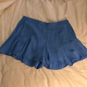NWT Lush baby blue high-waisted shorts